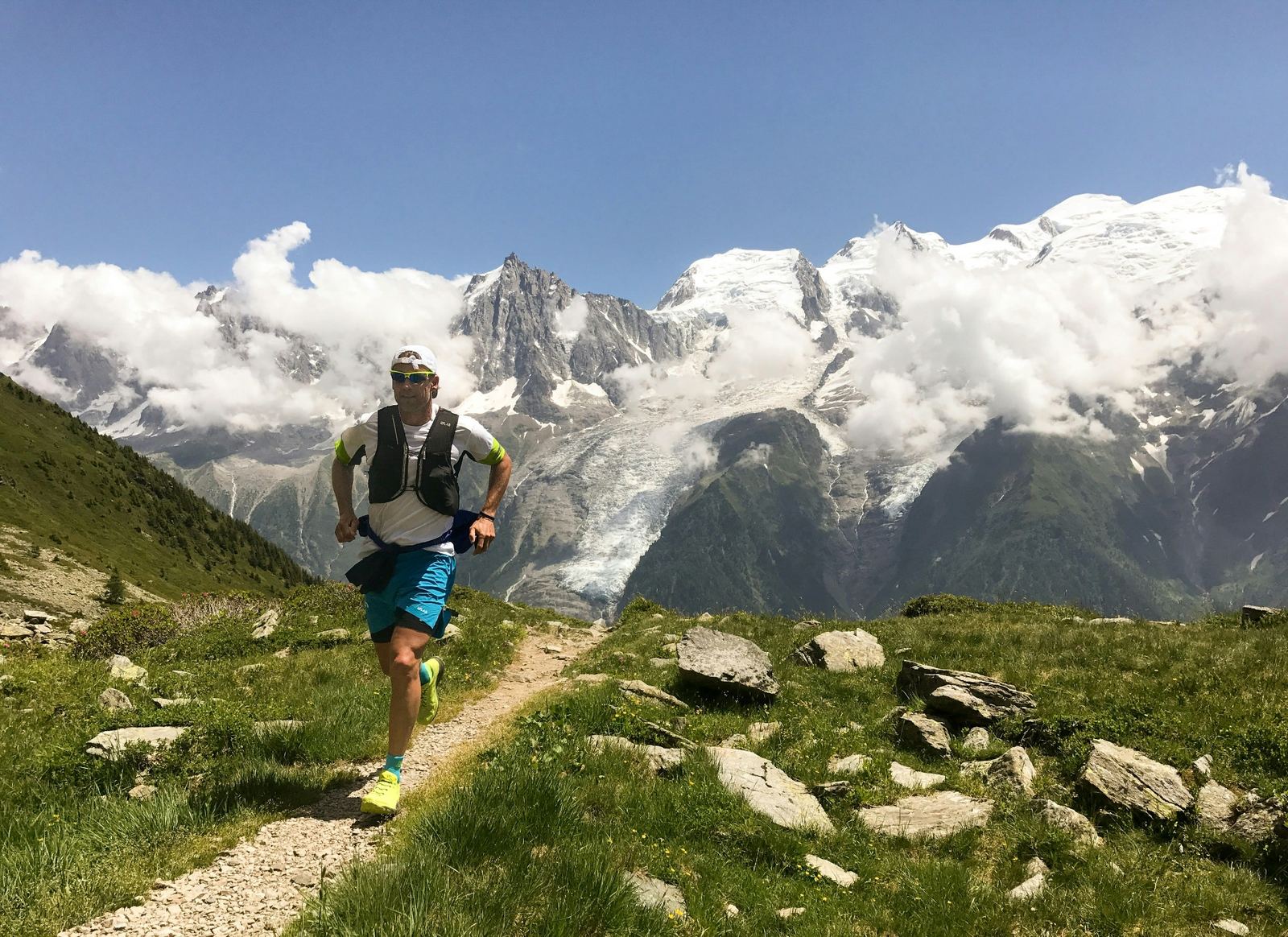 Massif du Mont-Blanc, terrain de l'UTMB